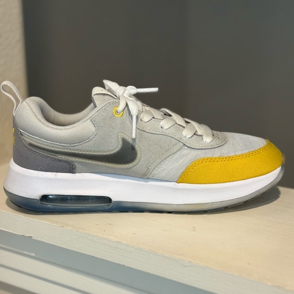 Nike Air Max Motif 3Y Kids Photon Dust Grey Fog DH9389-001 Retro School 80s - Picture 5 of 9